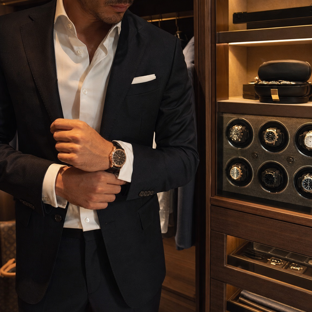 Montre automatique et remontoir : pourquoi et comment l'utiliser Image