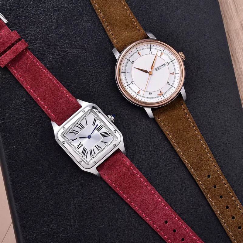 Bracelet de Montre en Daim 19 mm Style Vintage