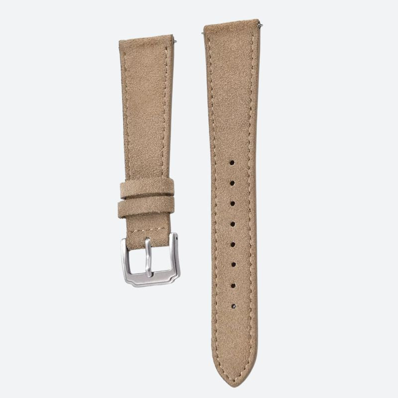 Bracelet de Montre en Daim 19 mm Style Vintage
