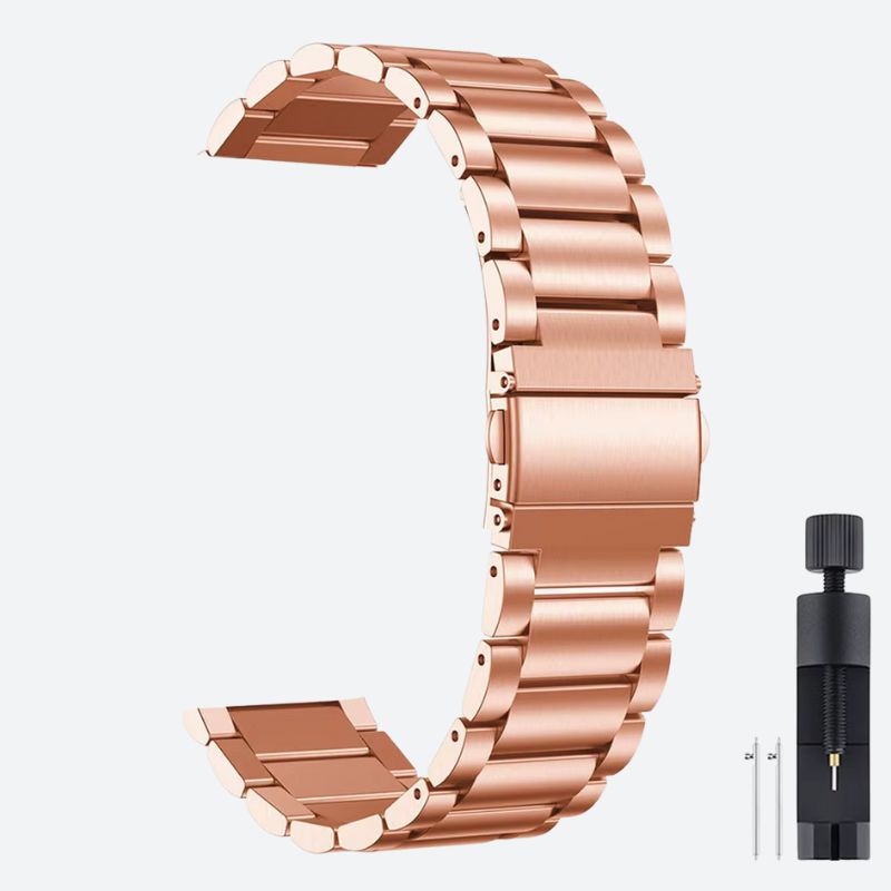 Bracelet Montre Connectée Acier à Maillons