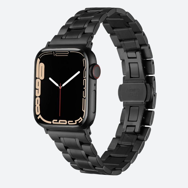 Bracelet Montre Connectée Métal Élégant pour Smartwatch