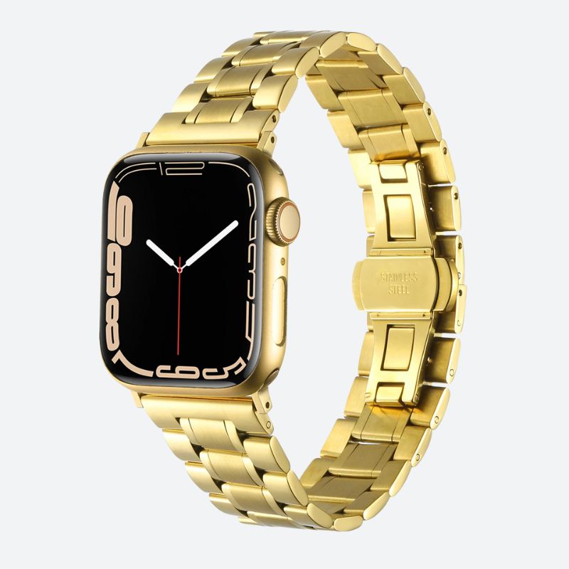 Bracelet Montre Connectée Métal Élégant pour Smartwatch