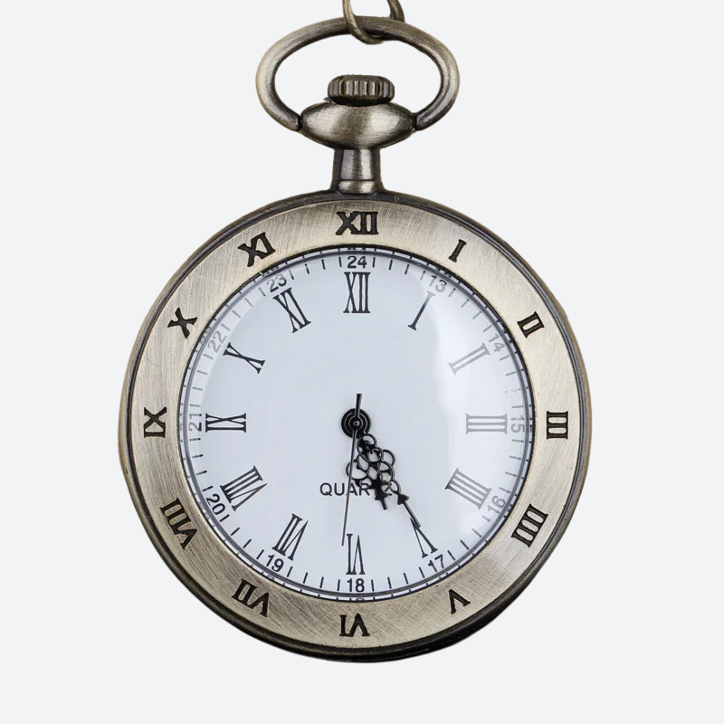 Montre à Gousset Femme Quartz au Charme Vintage