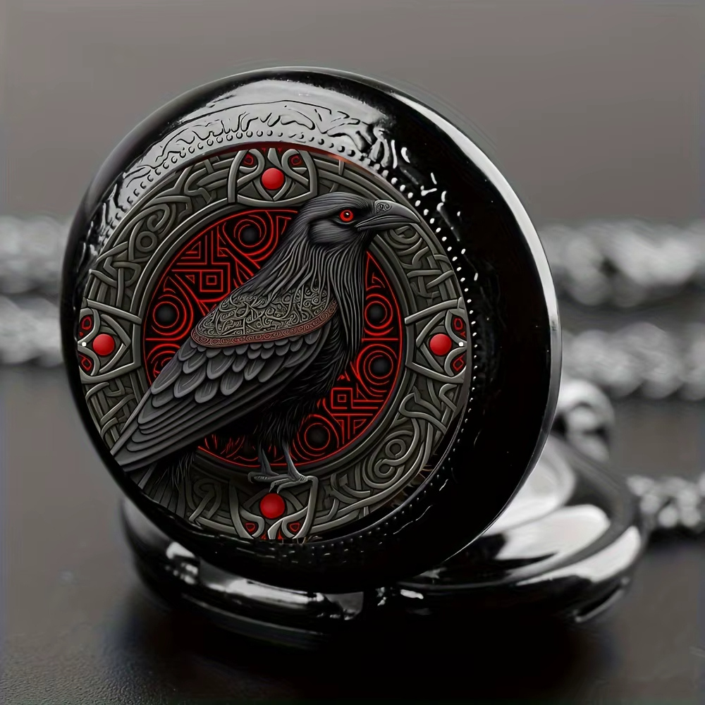 Montre à Gousset Homme Quartz Gravée Chiffres Arabes