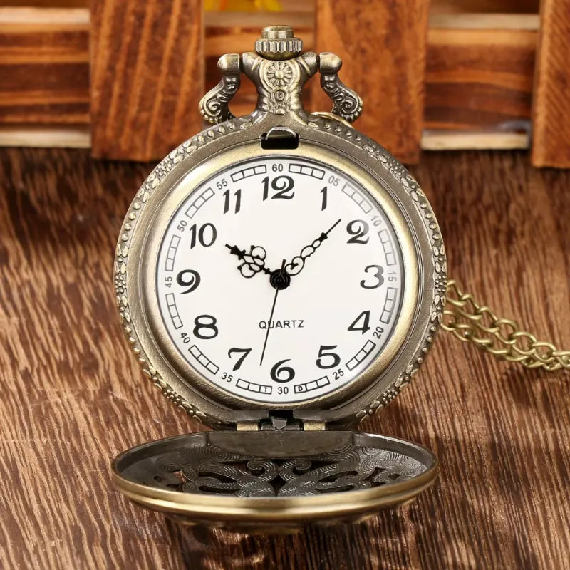 Montre à Gousset Homme Steampunk Kraken en Relief