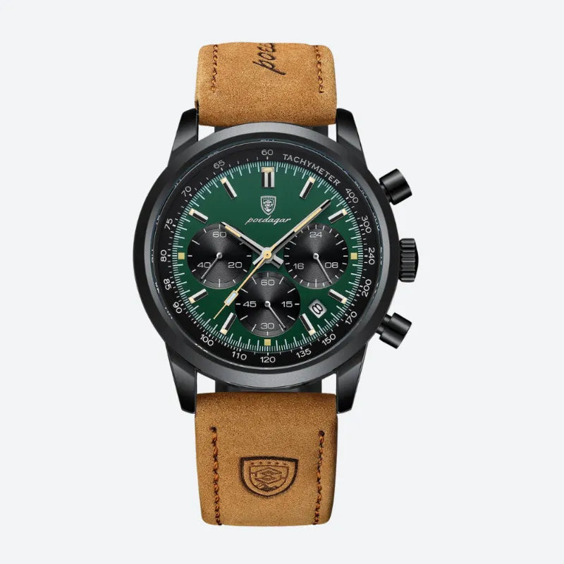Montre Chronographe Homme Élégance Sportive Racing