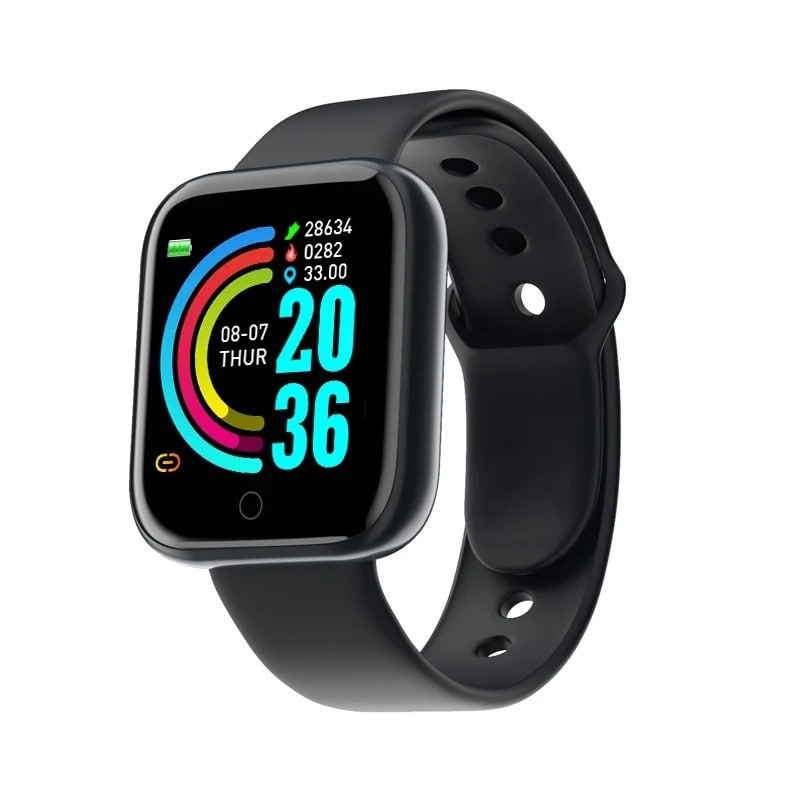 Montre Connectée Femme Rose Bluetooth & Suivi Santé