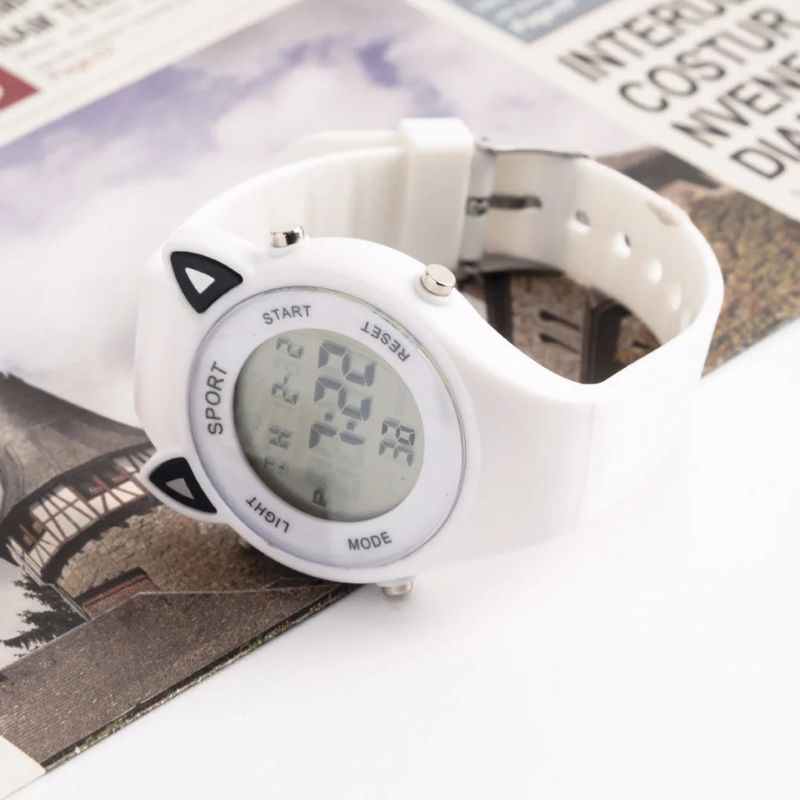 Montre Digitale Enfant Chat avec Bracelet Licorne