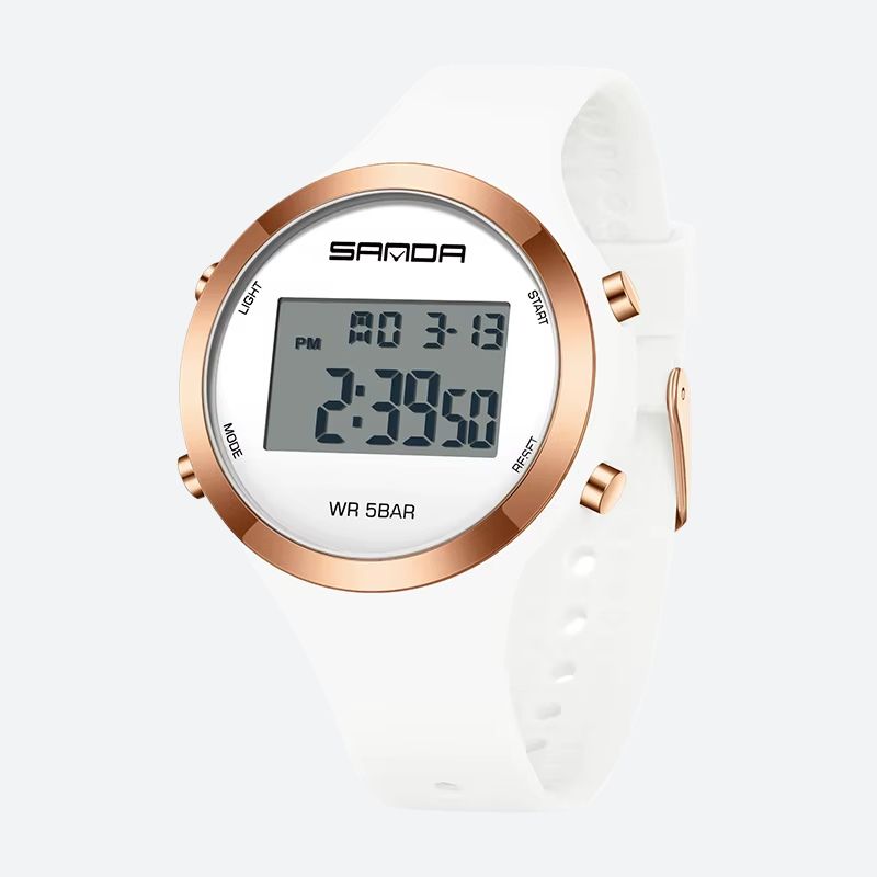 Montre digitale femme Étanche 50m