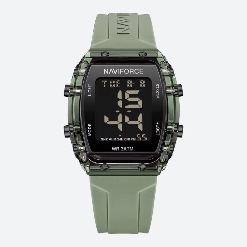 Montre digitale femme Tonneau Étanchéité 30m