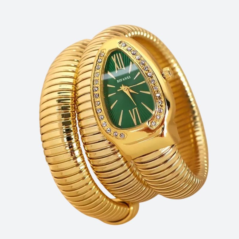 Montre élégante pour  femme Bracelet Serpent