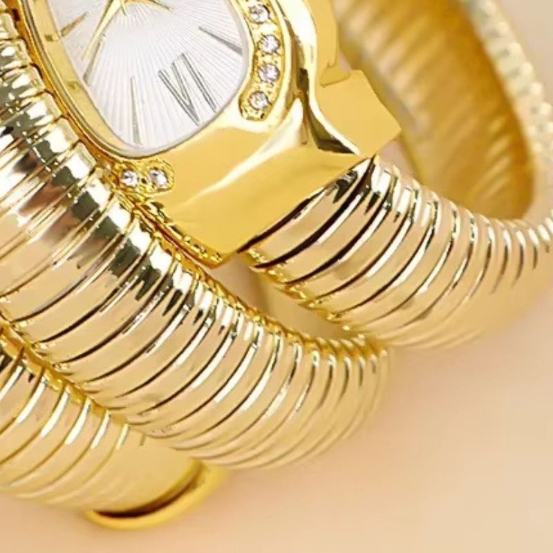 Montre élégante pour  femme Bracelet Serpent