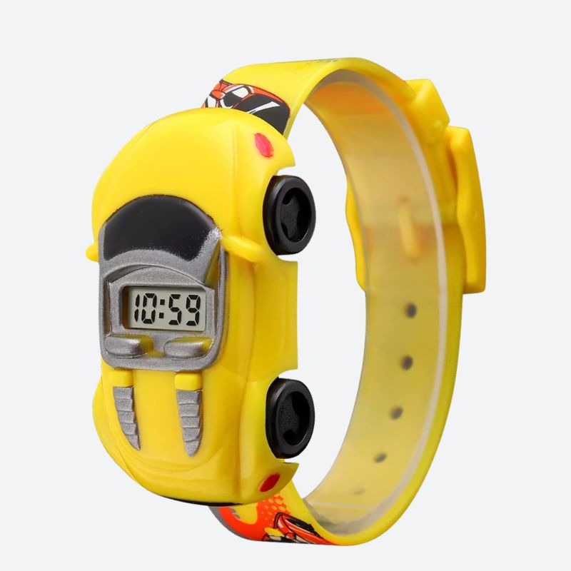 Montre enfant 3 ans Digitale Voiture