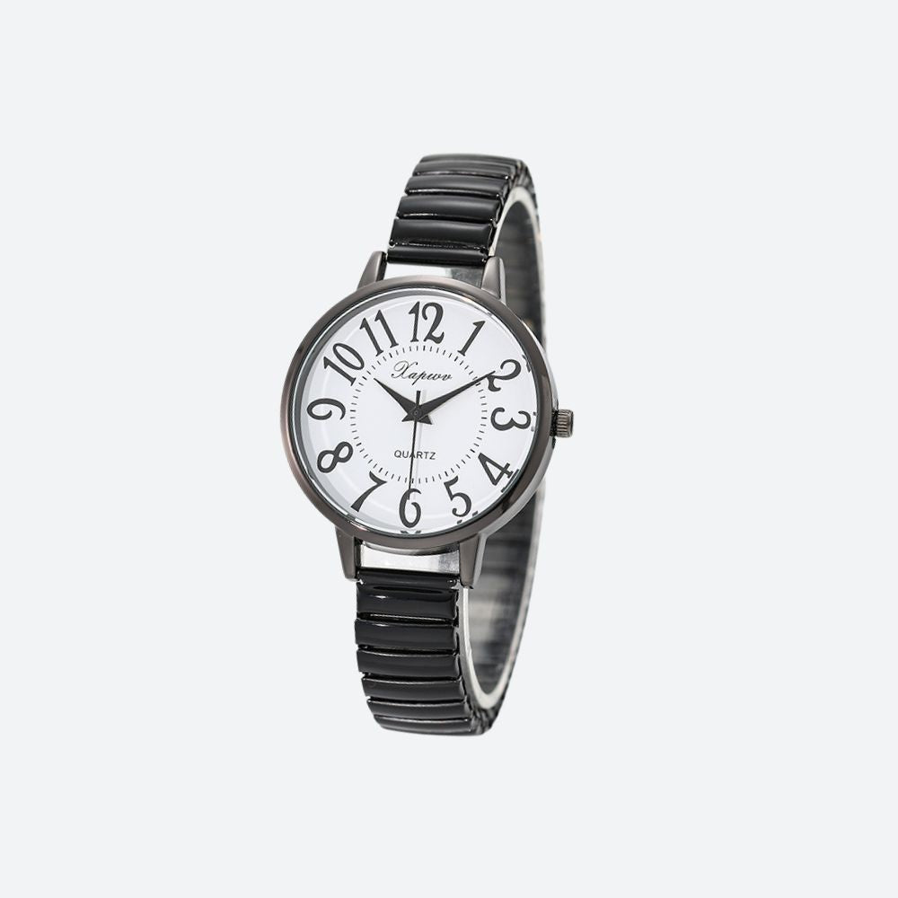 Montre Femme Quartz Grand Chiffres Arabes