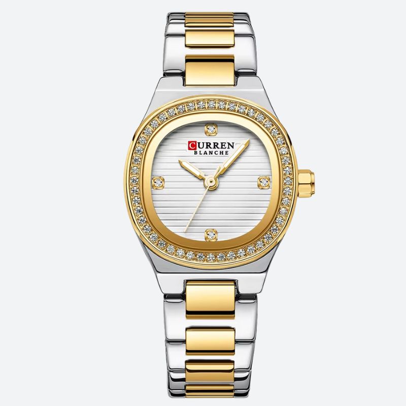 Montre luxe femme Bicolore Étanche