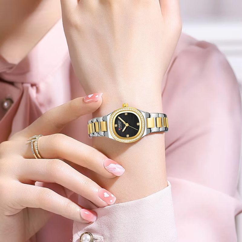 Montre luxe femme Bicolore Étanche
