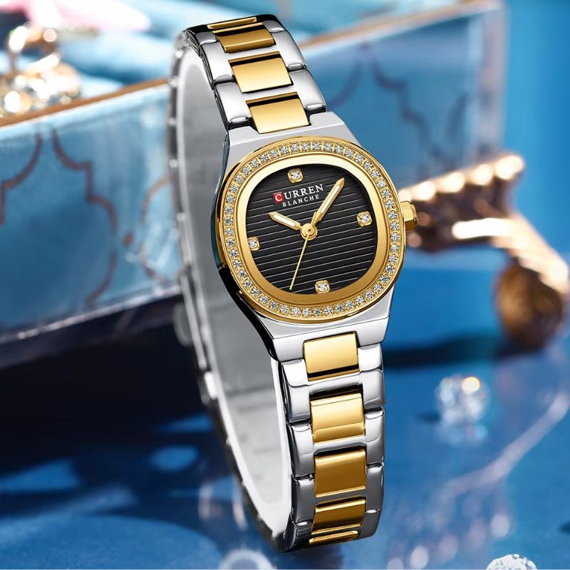 Montre luxe femme Bicolore Étanche