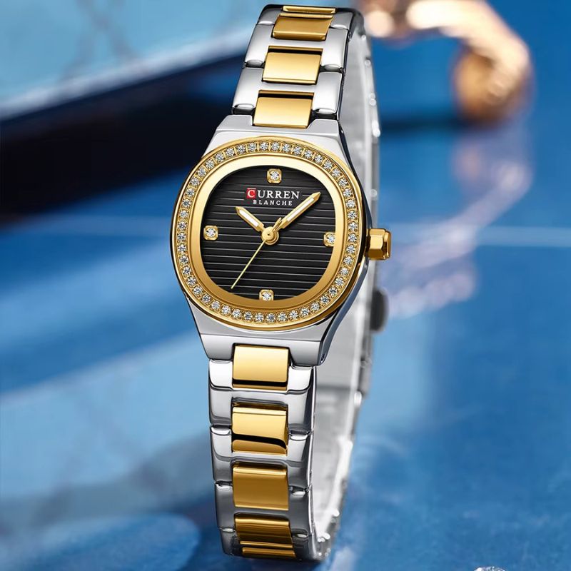 Montre luxe femme Bicolore Étanche