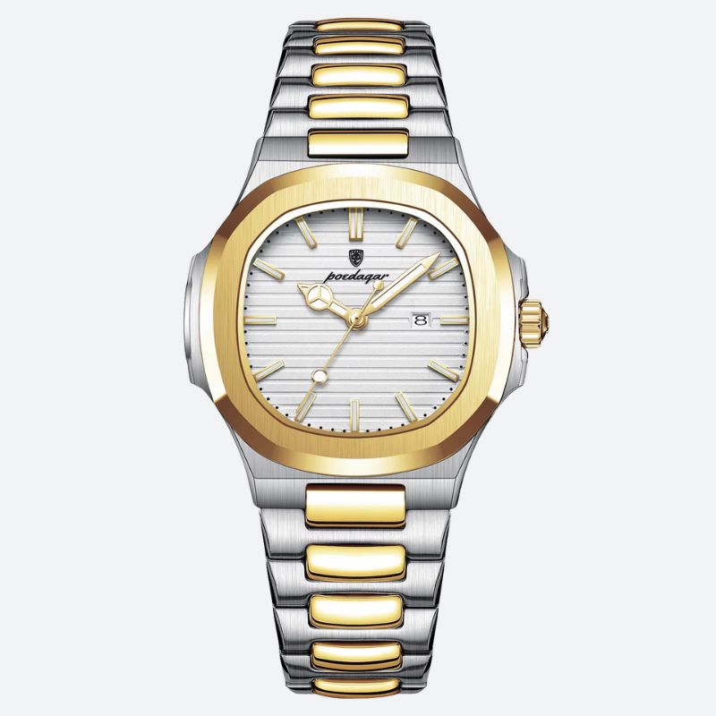 Montre luxe femme Métal Bicolore