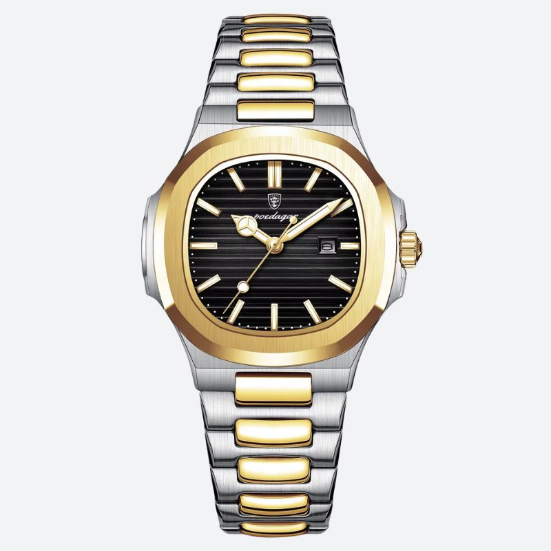 Montre luxe femme Métal Bicolore