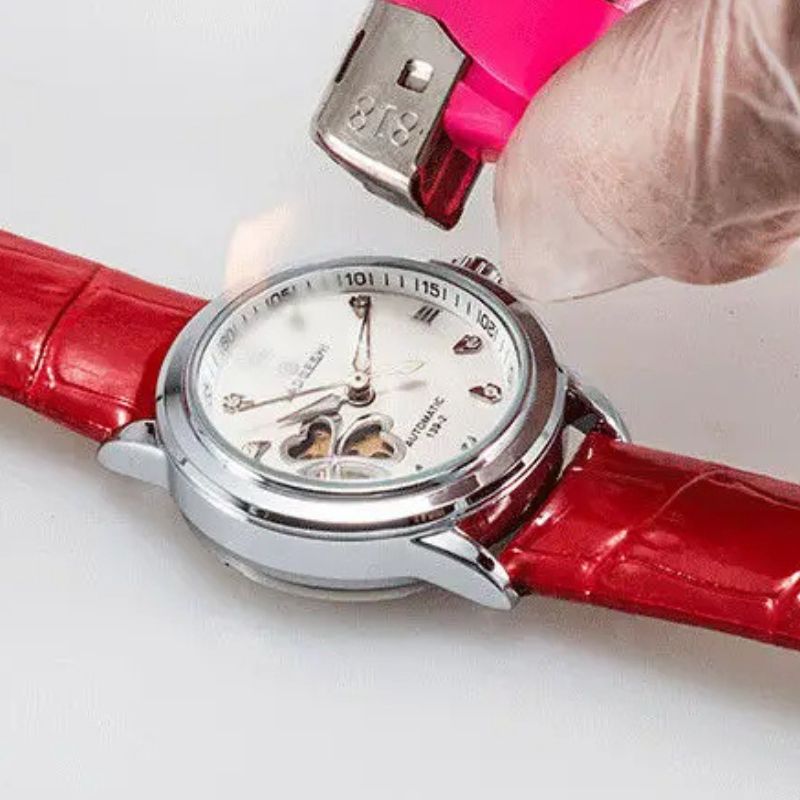 Montre mécanique femme Cuir