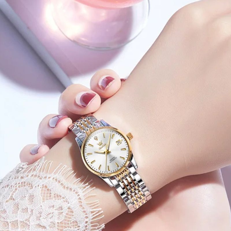 Montre mécanique femme Métal Étanche