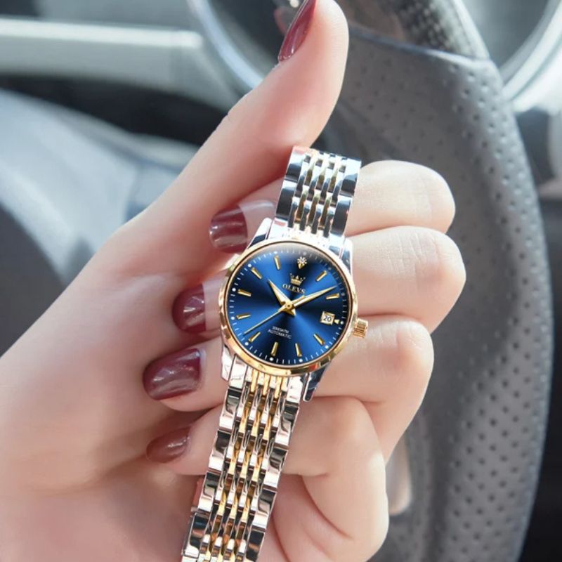 Montre mécanique femme Métal Étanche