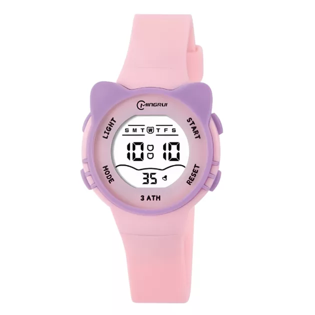 Montre pédagogique oreilles de chat pour enfant