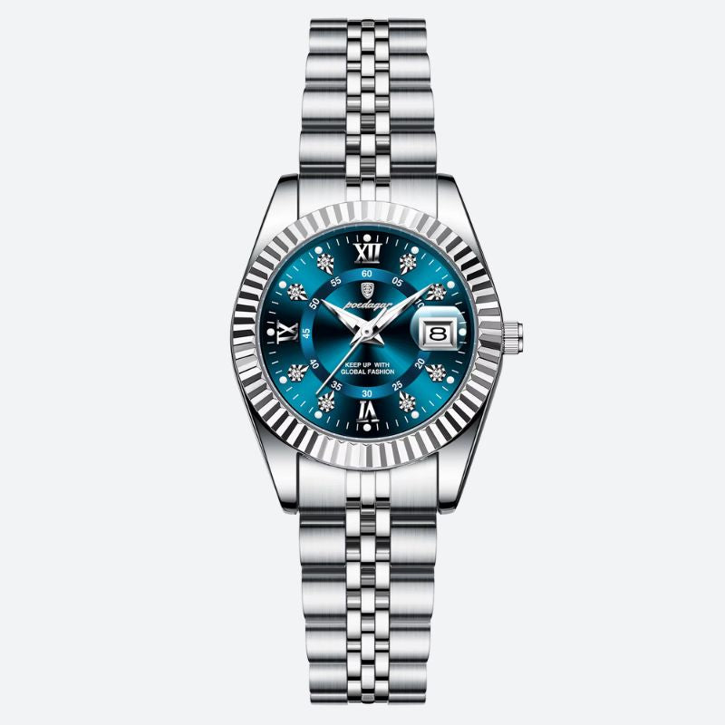 Montre quartz femme Métal Argenté