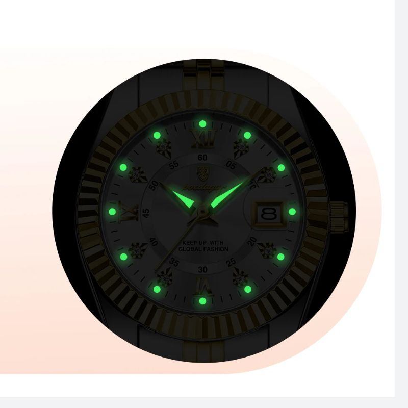 Montre quartz femme Métal Argenté