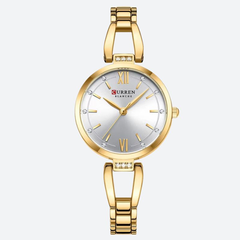 Montre quartz femme Métal Doré