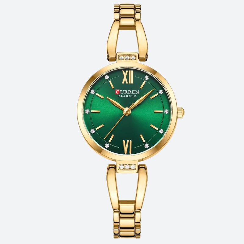 Montre quartz femme Métal Doré