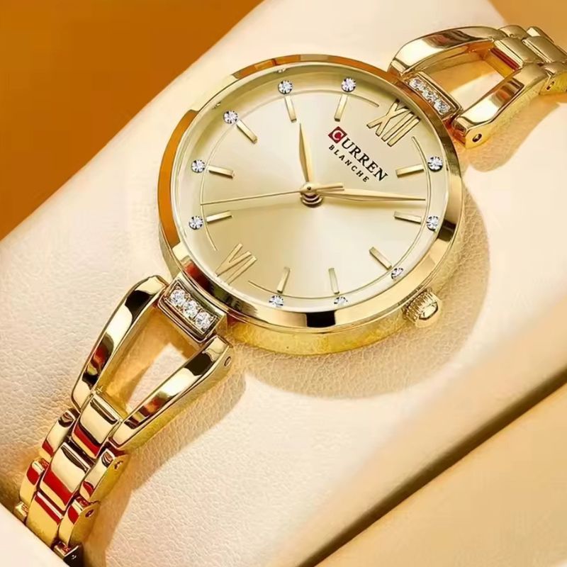 Montre quartz femme Métal Doré