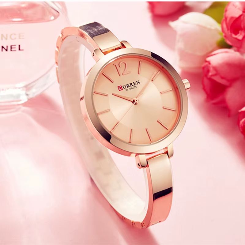 Montre quartz femme Ronde Minimaliste