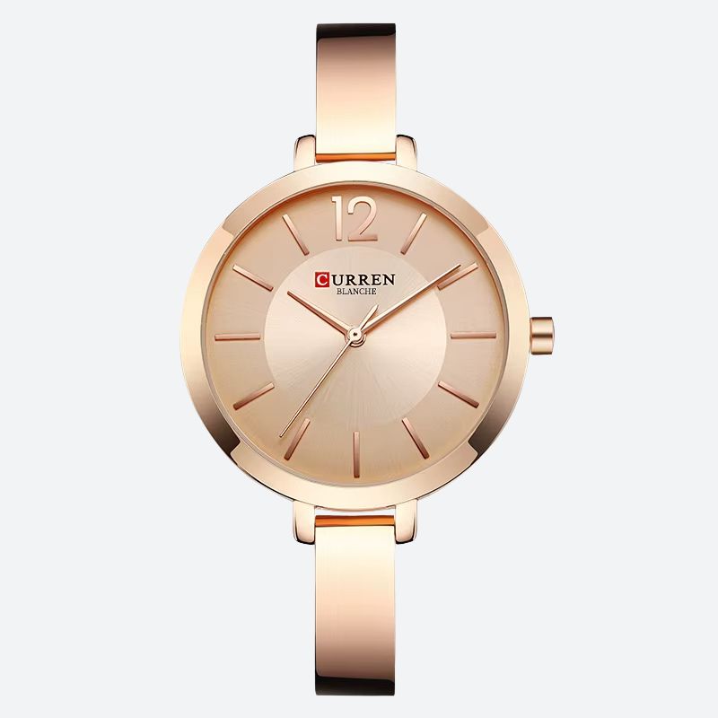 Montre quartz femme Ronde Minimaliste