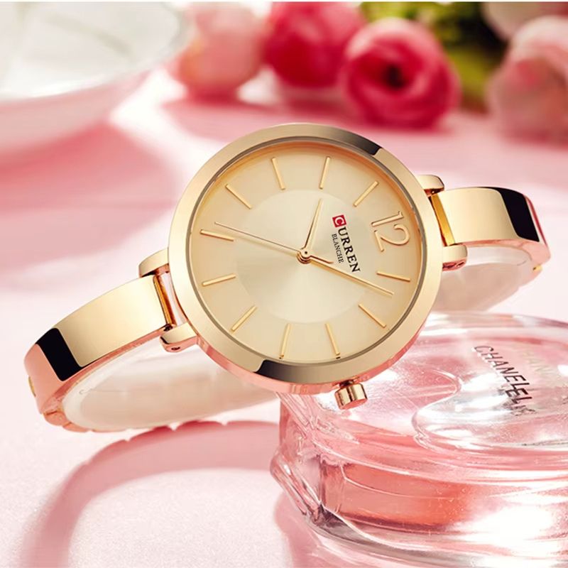 Montre quartz femme Ronde Minimaliste