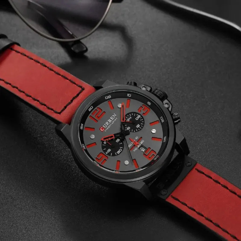 Montre Quartz Homme Militaire Style Commando Cadran Tactique