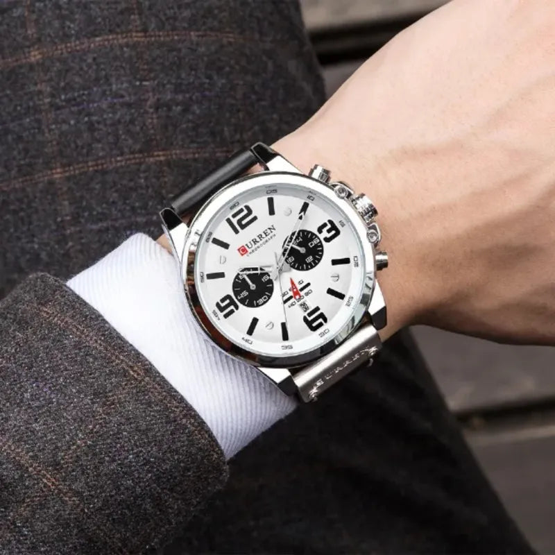 Montre Quartz Homme Militaire Style Commando Cadran Tactique