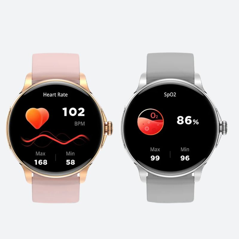 Montre Sport Connectée Femme Écran AMOLED