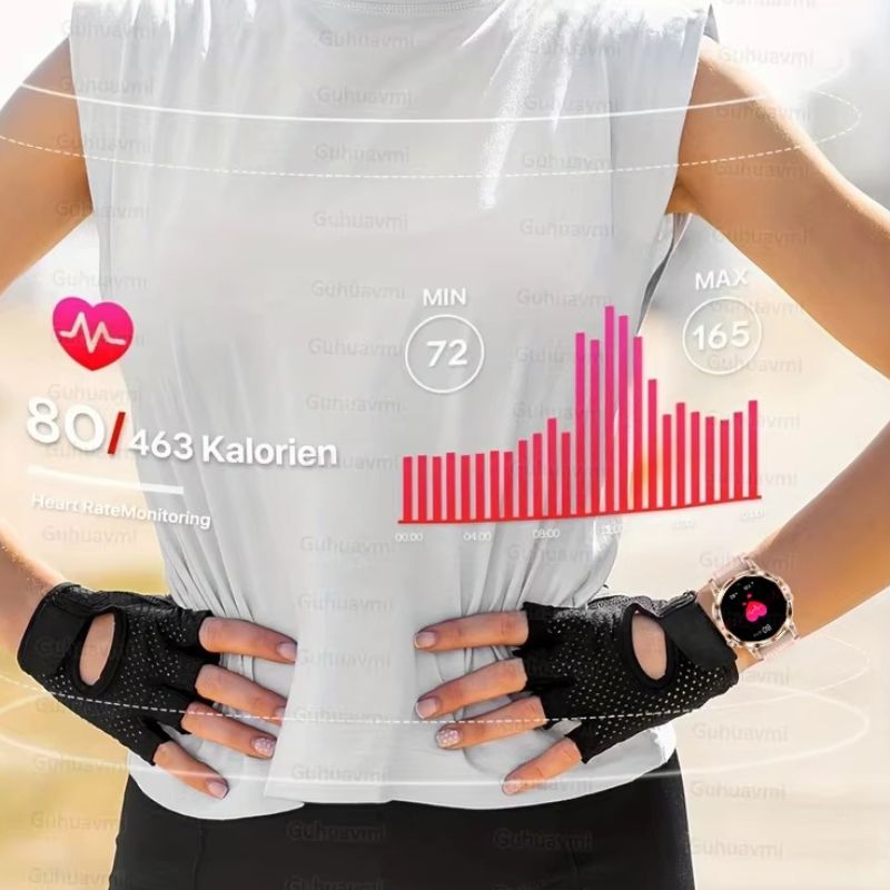 Montre Sport Connectée Femme GPS Ergonomique