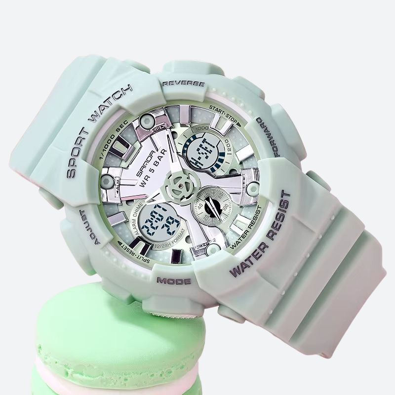 Montre Sport Femme Digitale Robuste Antichoc