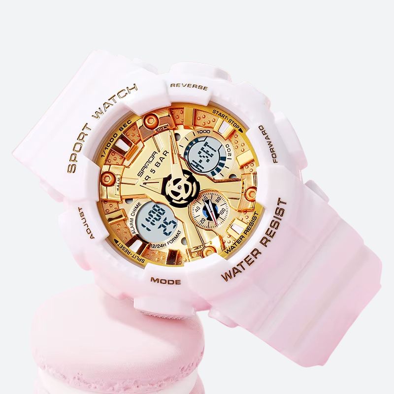 Montre Sport Femme Digitale Robuste Antichoc