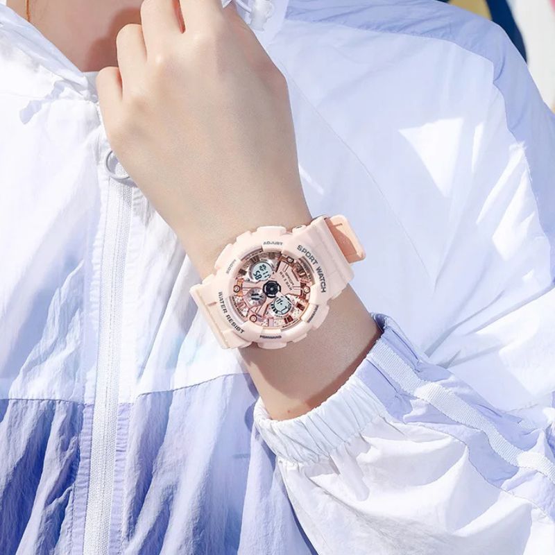 Montre Sport Femme Digitale Robuste Antichoc