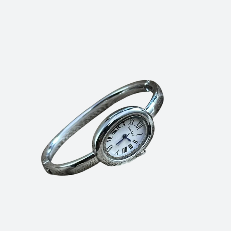 Montre Vintage Femme Ovale Élégante